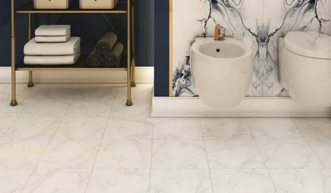 سرامیک کف حمام با طراحی مقاوم و جلوه ای شیک